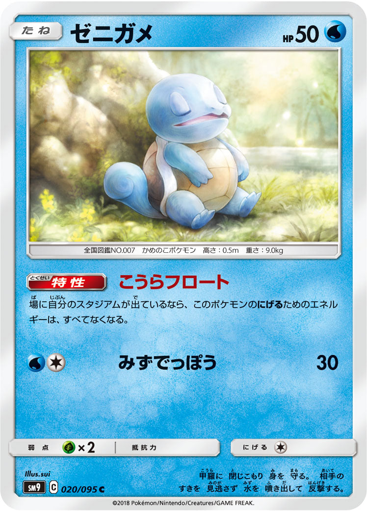 ゼニガメ [C_020/095_SM9]