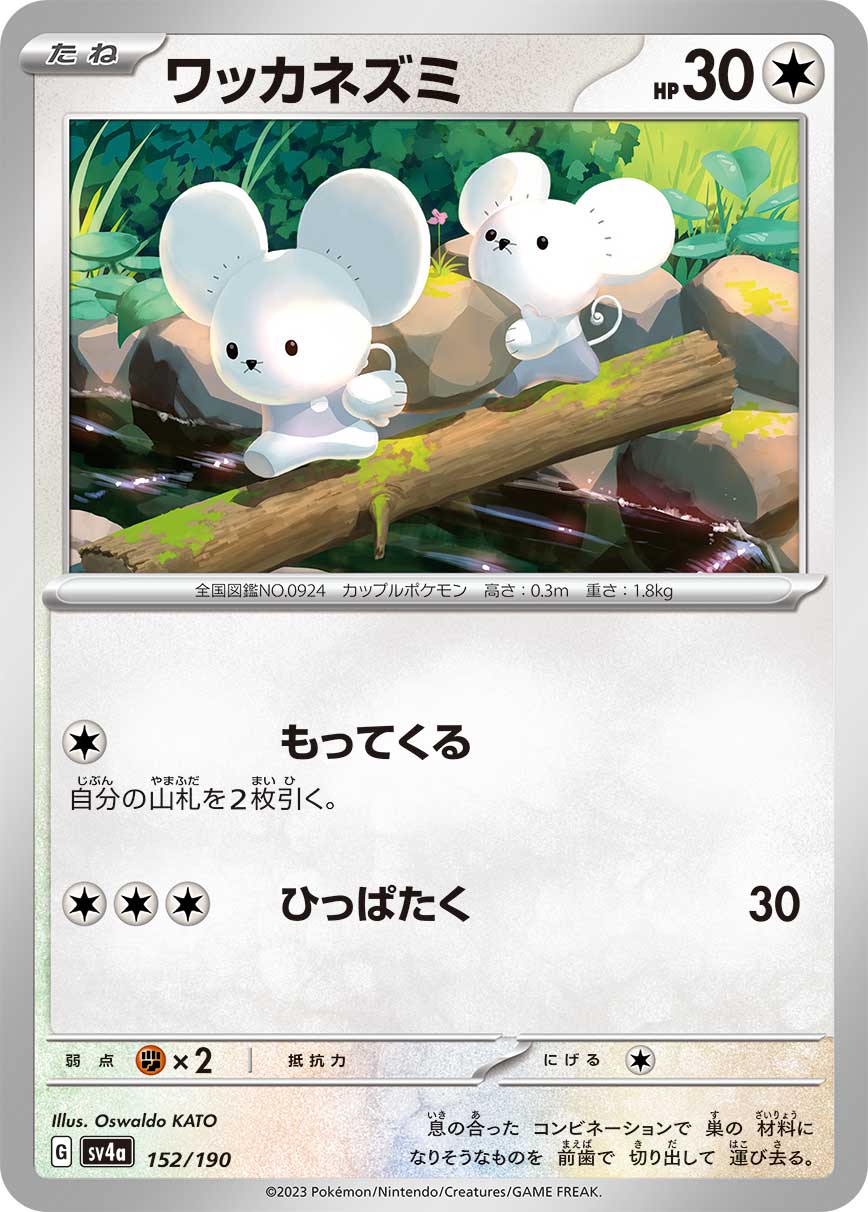ワッカネズミ [152/190_SV4a]