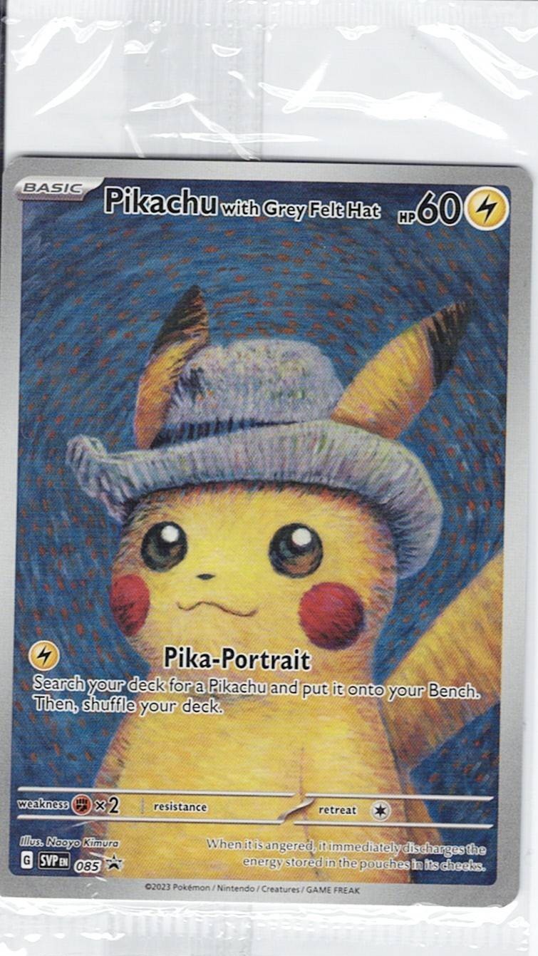Pikachu with Grey Felt Hat[-_085_SVPEN]