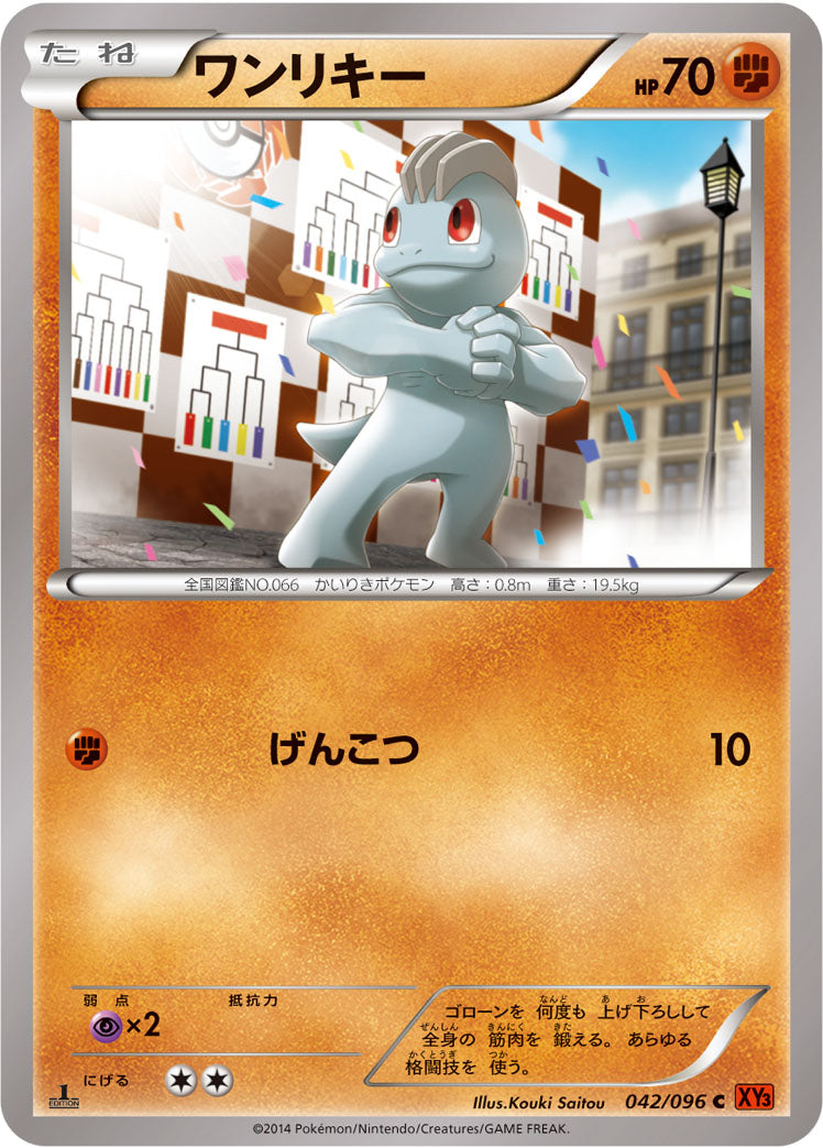 ワンリキー [C_042/096_XY3]