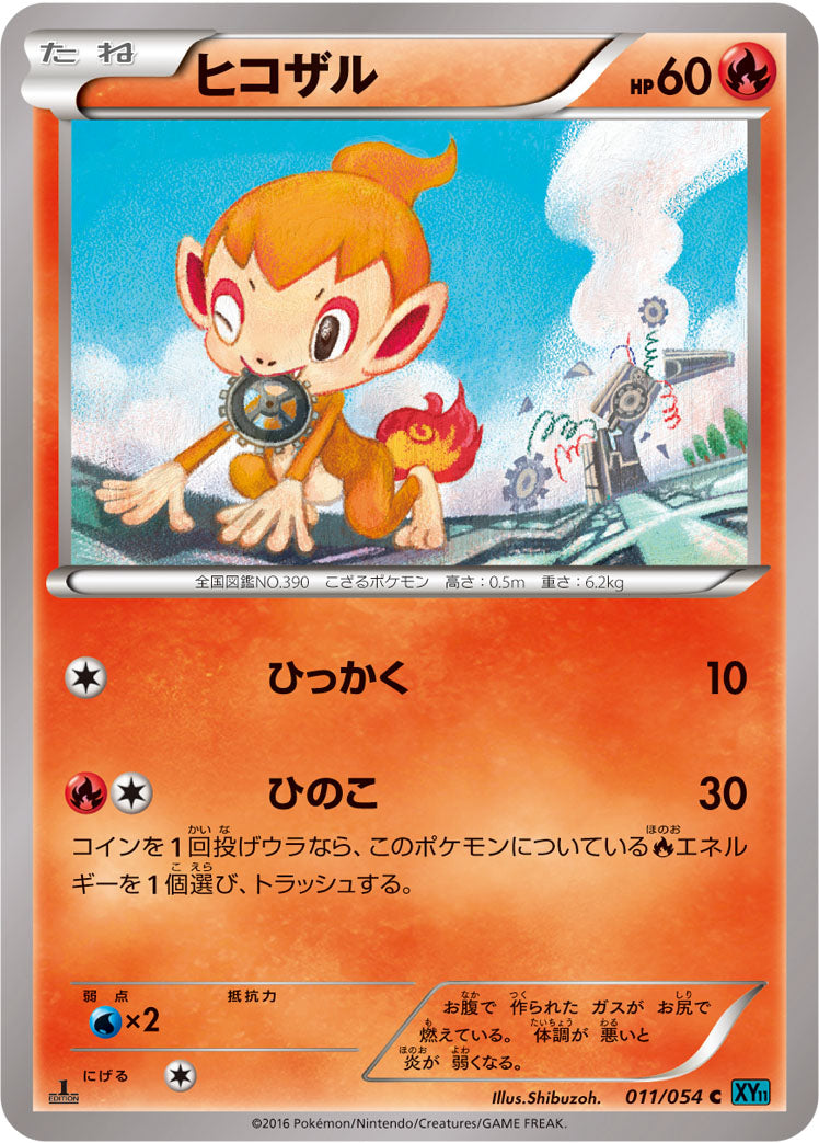 ヒコザル [C_011/054_XY11-Br]