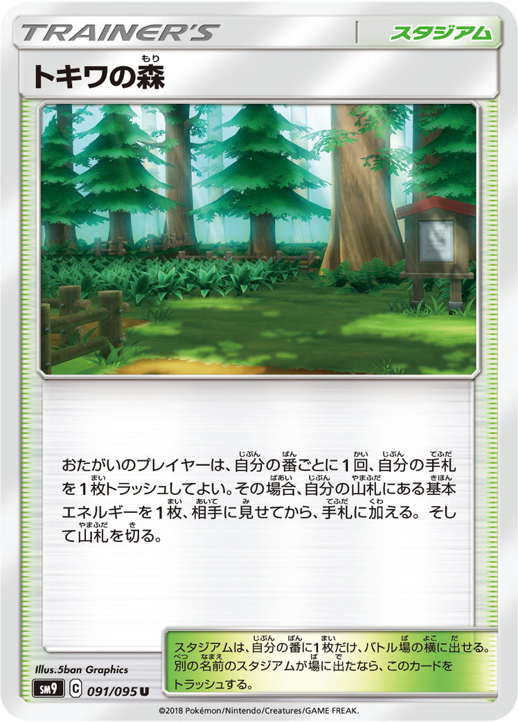 トキワの森 [U_091/095_SM9]