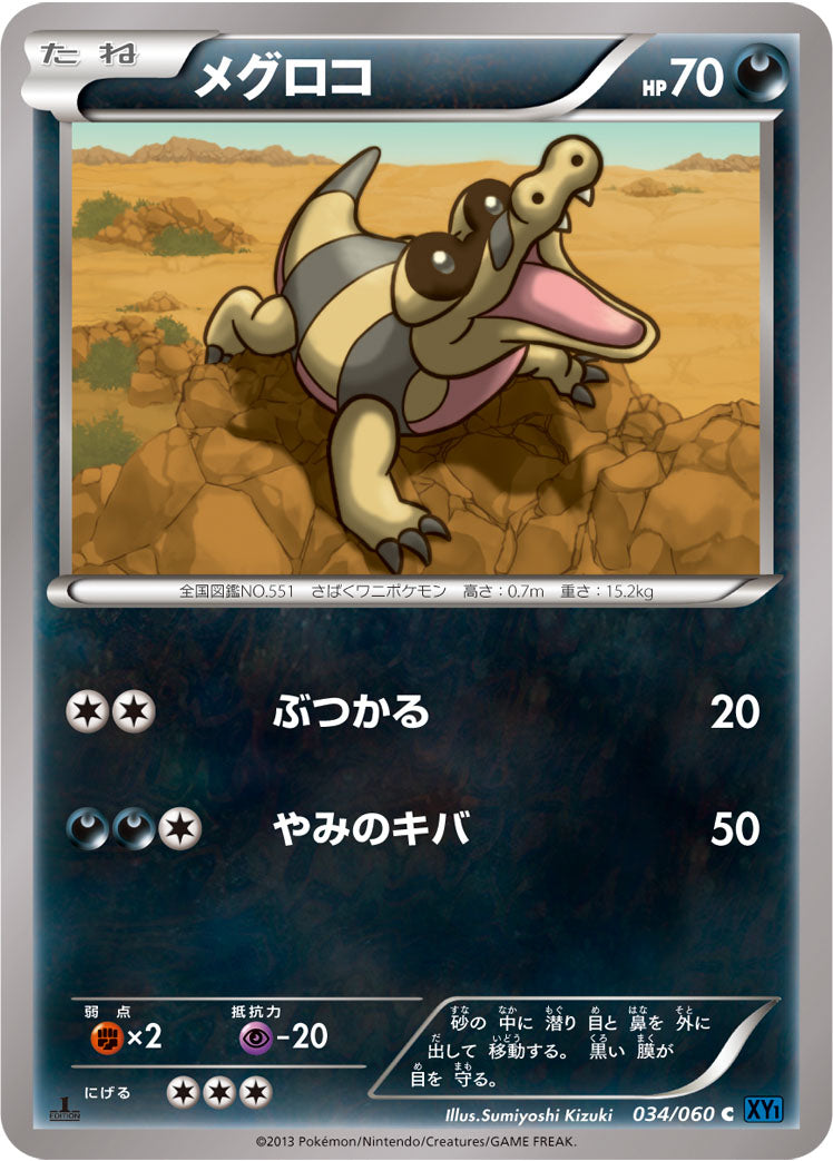 メグロコ [C_034/060_XY1-Bx]