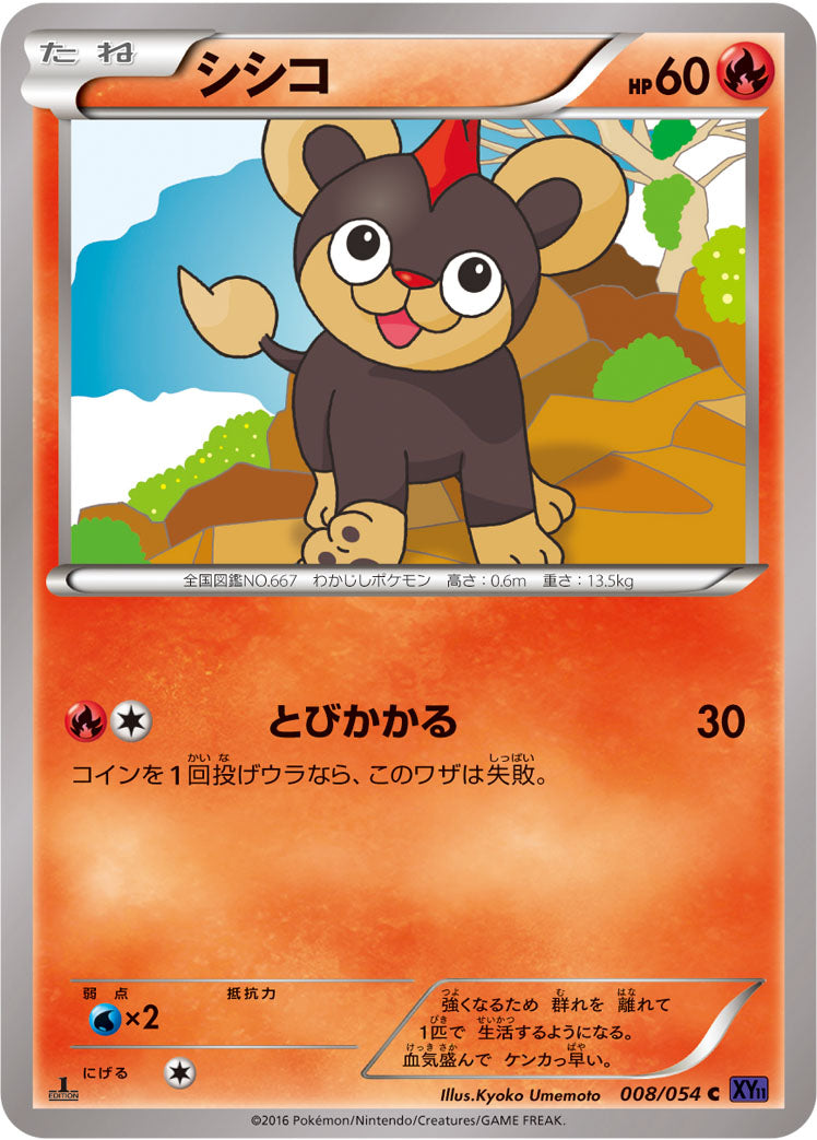 シシコ [C_008/054_XY11-Bb]