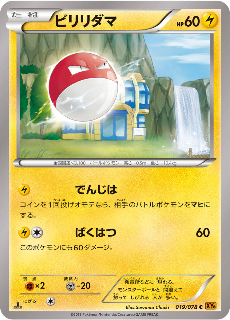 ビリリダマ [C_019/078_XY6-B]