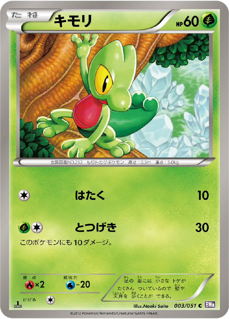 キモリ [C_003/051_BW8-Brf]