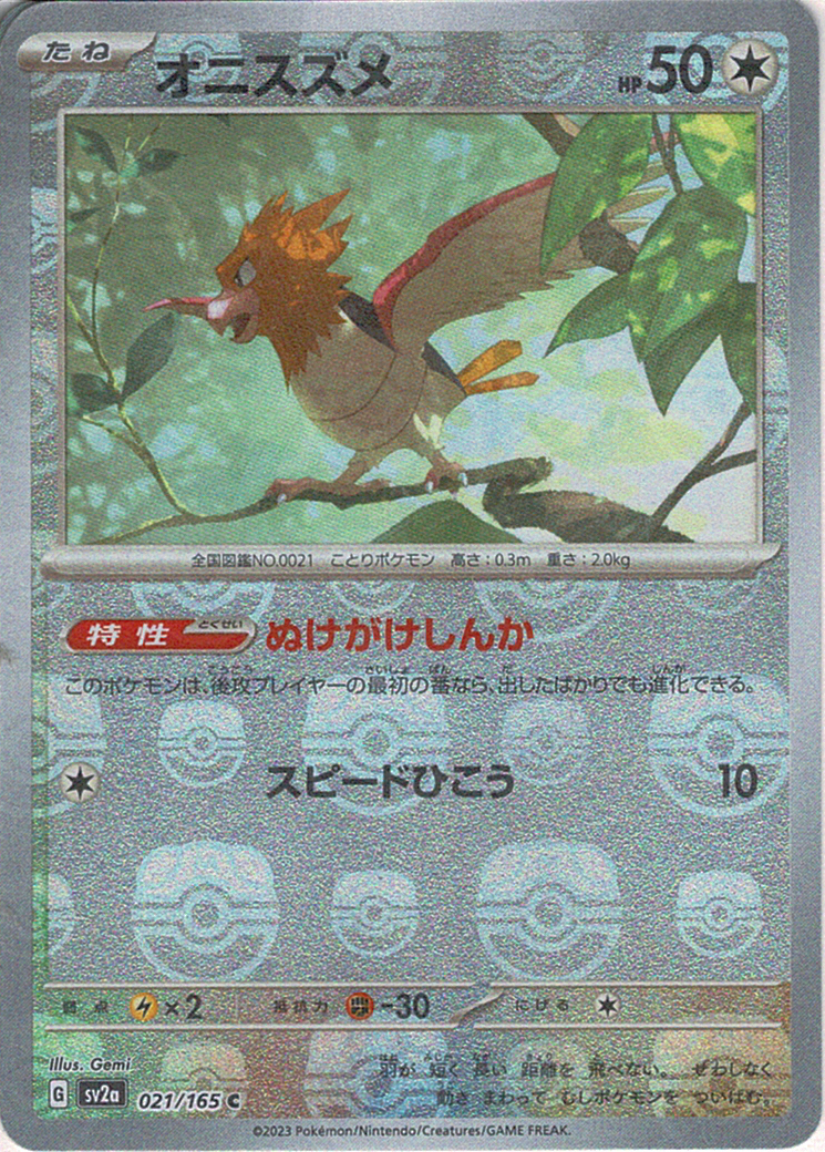 オニスズメ [C_021/165_SV2a]