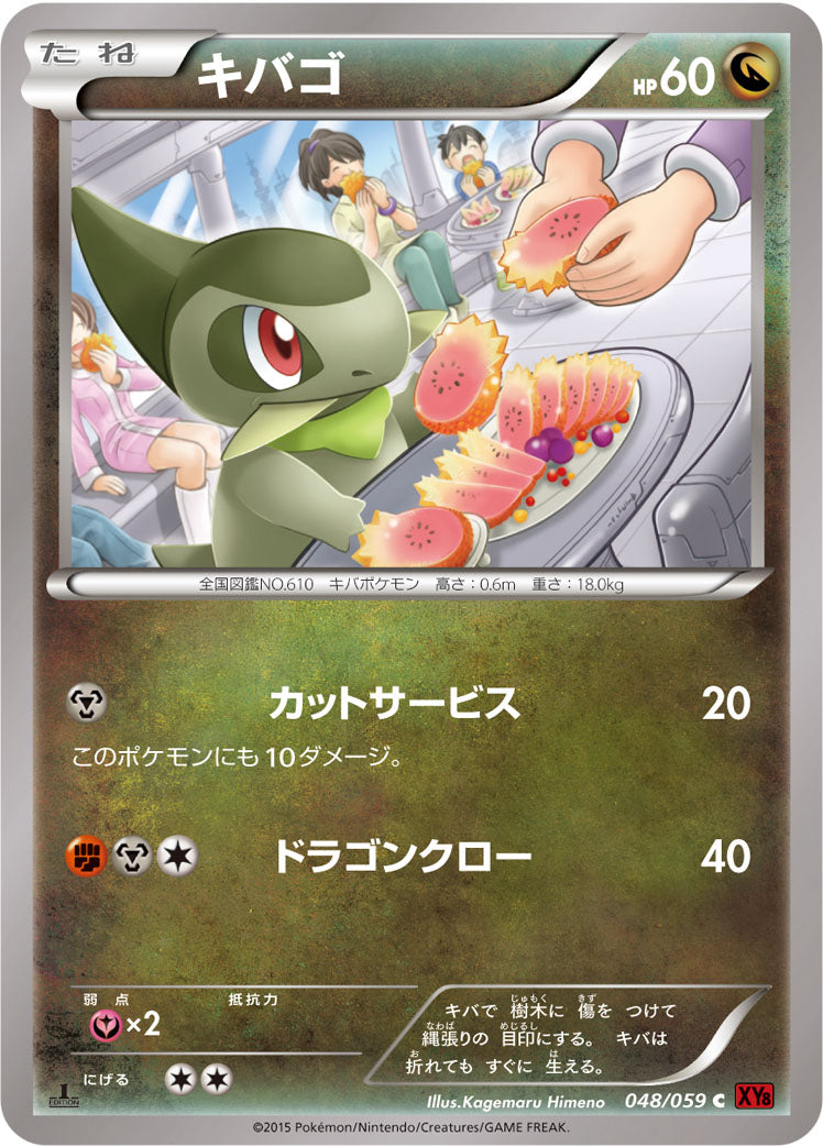 キバゴ [C_048/059_XY8-Br]
